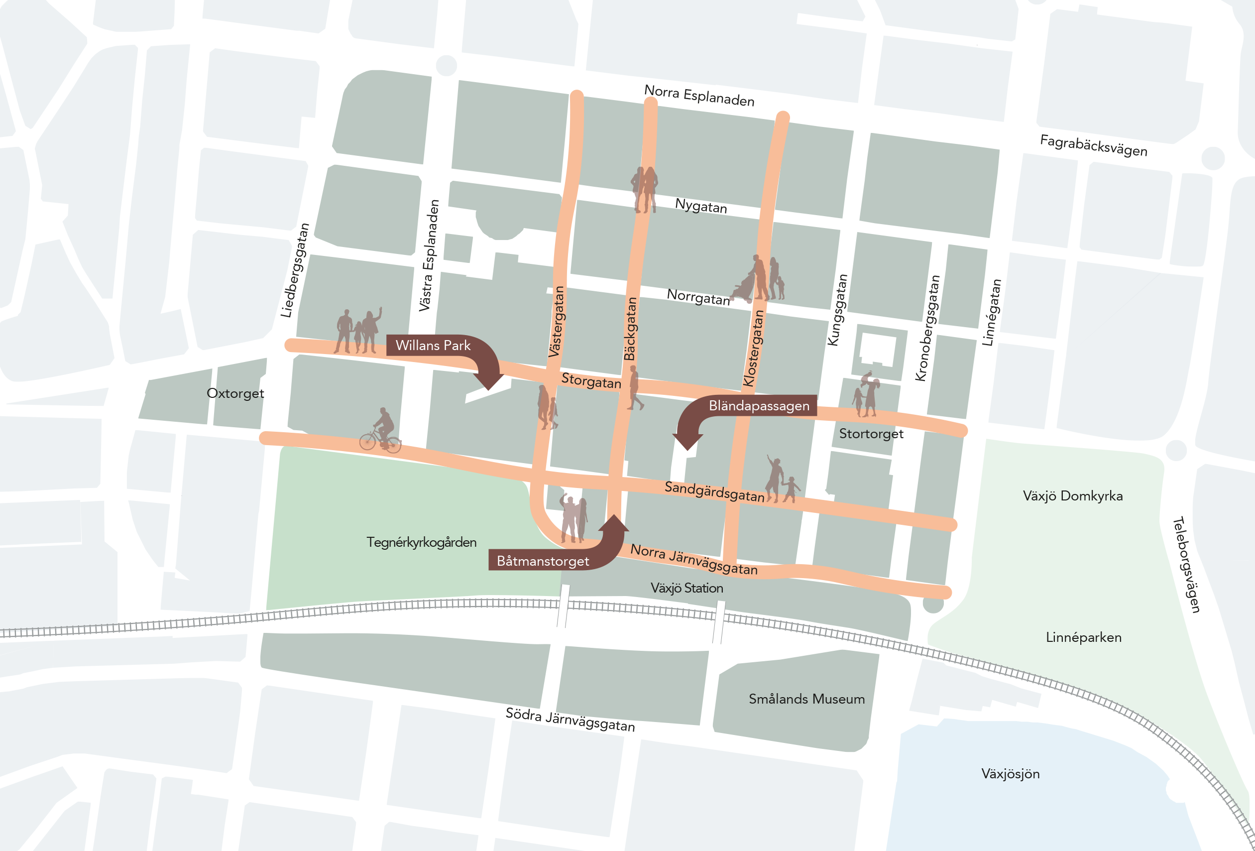 Här rör sig Växjö City